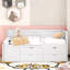 Lit de jour avec tiroirs et tablettes-40633497-40633499