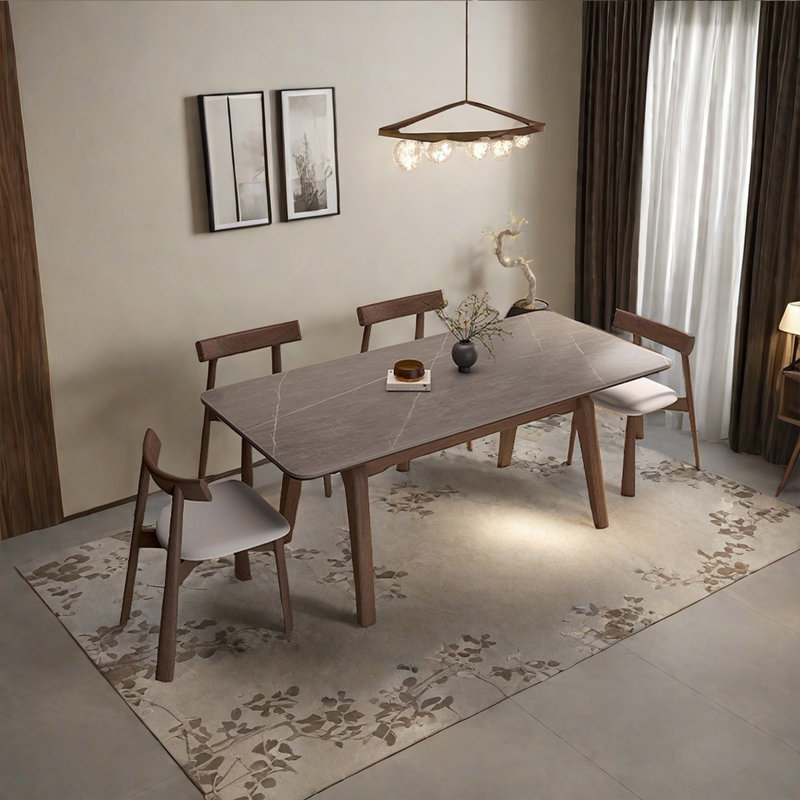 Table de salle à manger style italien, H 29,53 po x L 63 po x l 31,5 po