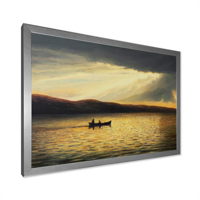 " The Bay Of Silence " Painting Print