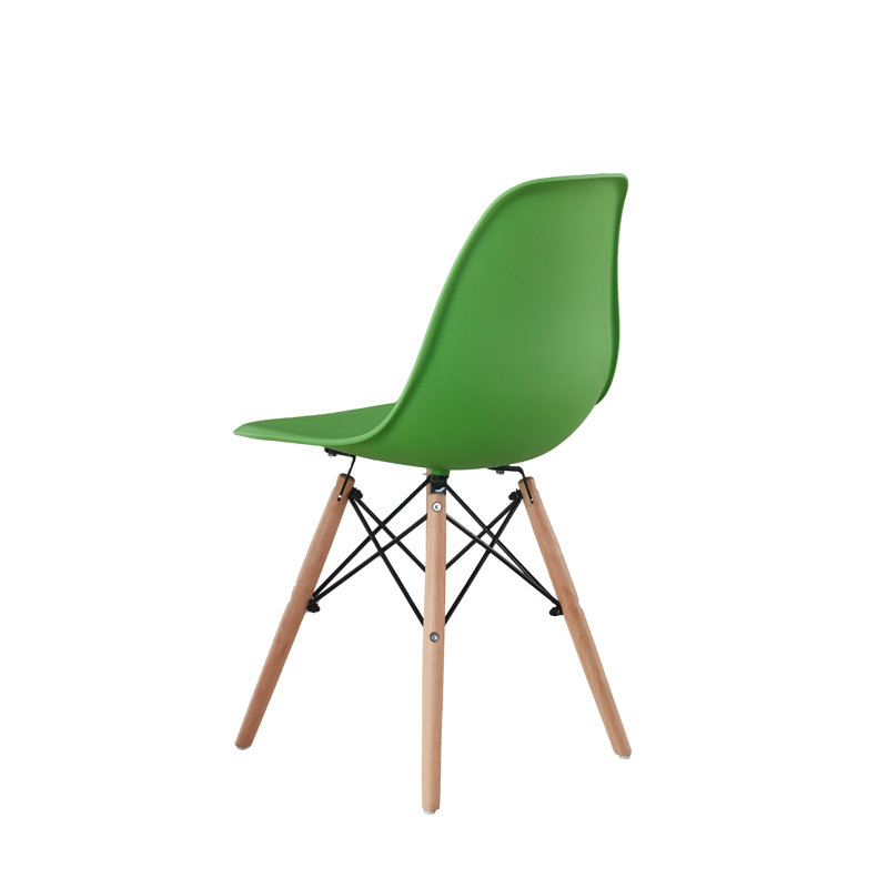 Chaise d'appoint Baranowski, Vert / naturel, 4