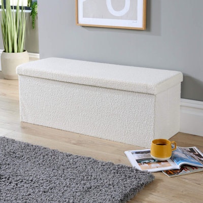 Palmerio Teddy Fur Ottoman