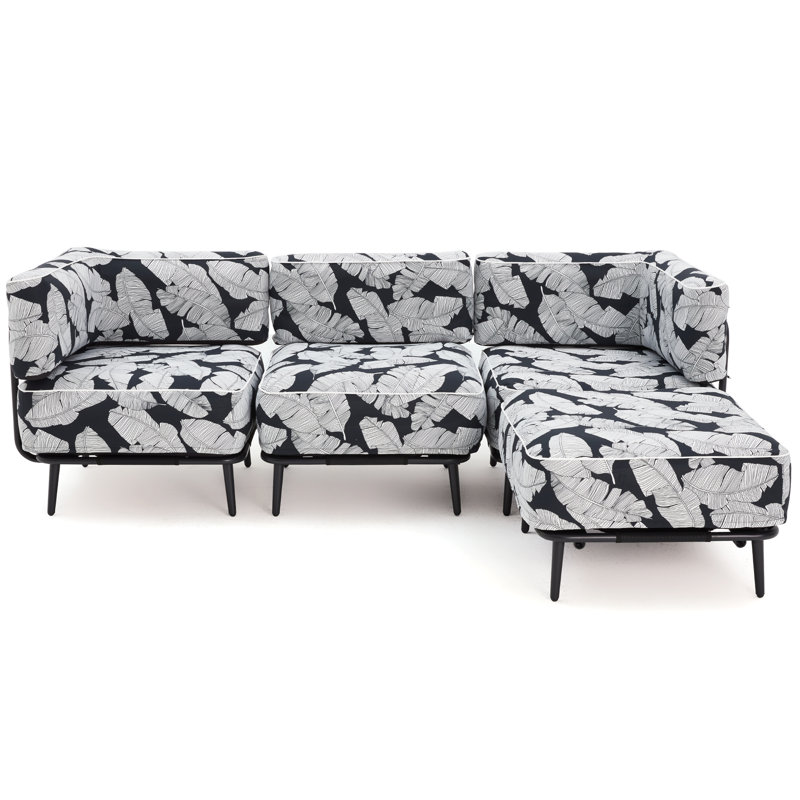 Equulei 4-Piece Outdoor Sofa Seating Group