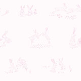 Bunny High Five 33' L x 20.5" W  Wallpaper Roll