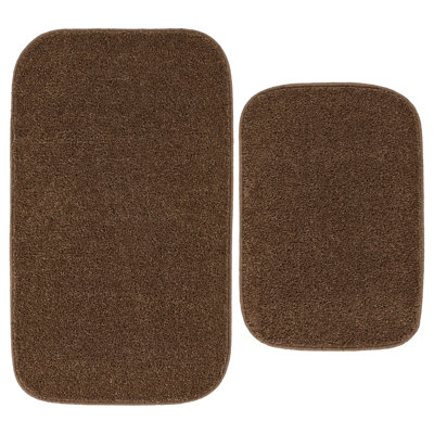 Tapis Huntingdon, tapis de bain moelleux absorbant très doux, antidérapant, séchage rapide, lavable à la machine, confort moelleux pour le plancher de la salle de bain, la baignoire et la douche