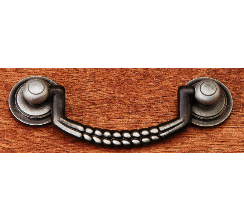 3 Split Rope Drop Handle CP Series, Distressed Nickel