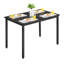 Adrey Metal Base Dining Table-384005454