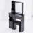 Makeup Vanity Set with Sliding Mirror