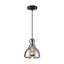 Luminaire suspendu en forme de dôme noir antique à 1 lumière de 7,1 po Odeza-1686753902-1686783286