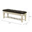 Banc rembourré SandpiperCove