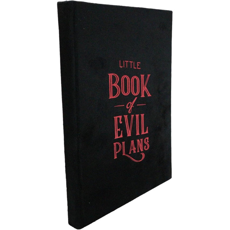 Livre de couverture Dark Velours Little Book Of Evil