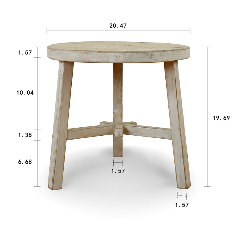 Kongsberg Solid Wood End Table