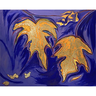 Look Up Hold On Painting by Rhona LK Schonwald
