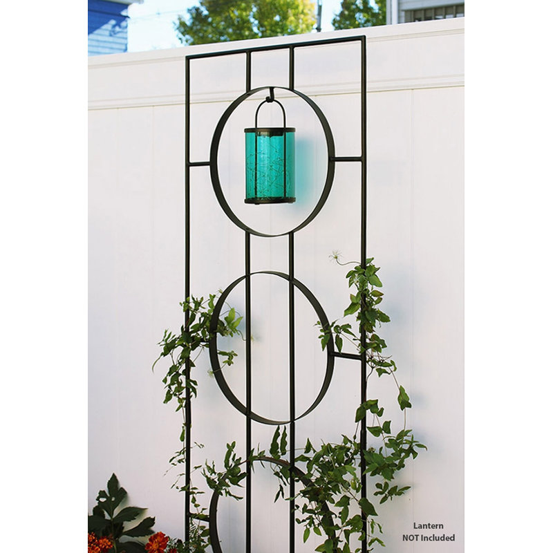 Alarise 79.75'' H x 24.75'' W Iron Trellis