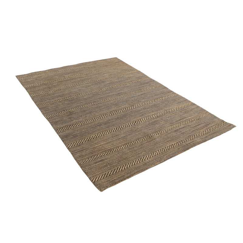 Tapis brun et ivoire Pereyra 5 x 8
