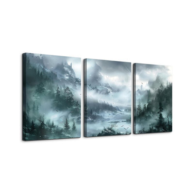 3 Piece Wrapped Canvas Print
