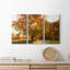 «Maple Tree Drive», ensemble de 3 photographies sur toile tendue-1755484156