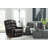 Randell Oversized Manual Leather Match Rocking Recliner-64712671
