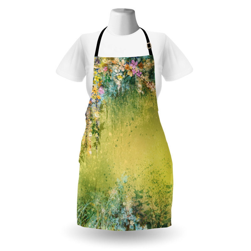 No Pattern Bib Apron