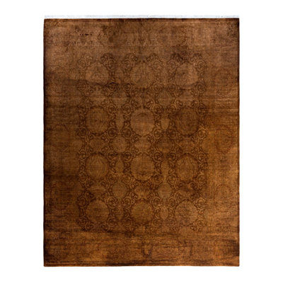 Vada One-of-a-Kind 8' 2" X 10' 2" New Age Wool Area Rug Brown