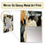 Décoration murale Timeless Beige Rose Elegant - Miroir floral-1762310089