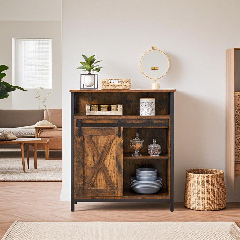 Particle Board Rectangle Accent Cabinet