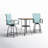 Alyne 2 - Person Patio Dining Set with Square Table
