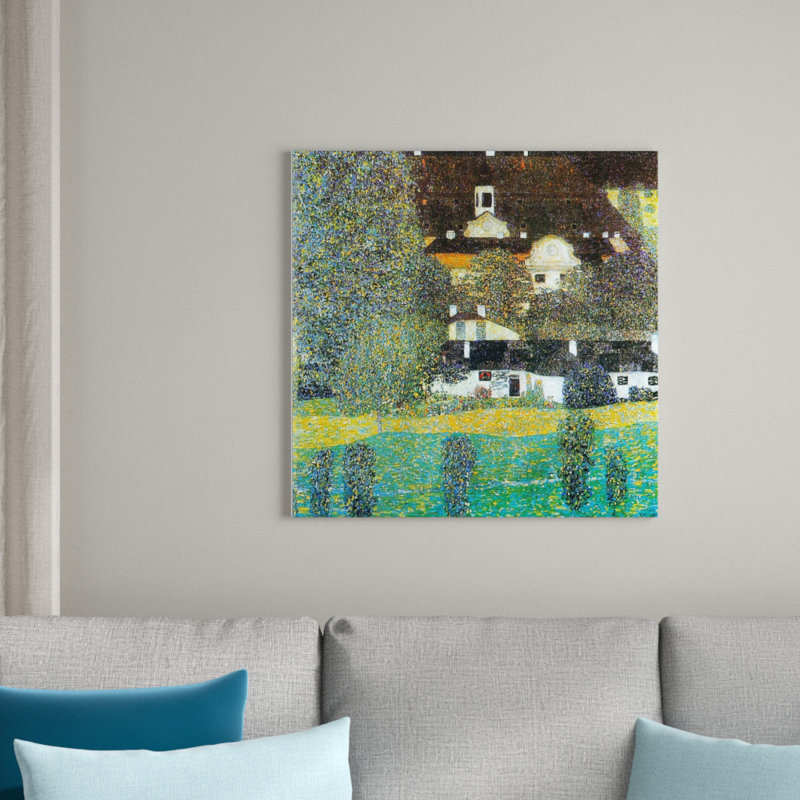 Gustav Klimt - Wrapped Canvas Painting, 70cm H x 70cm W x 1.8cm D