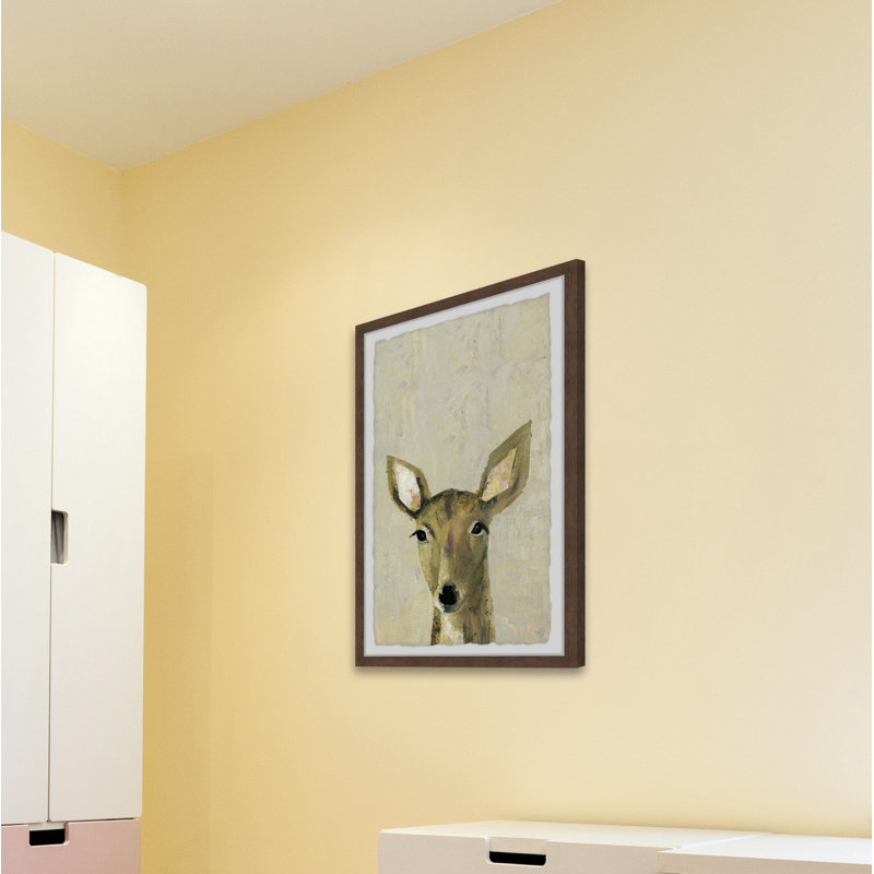 Impression encadrée Holdenville «Oh My Deer II», H 18 po x l 12 po x P 1,5 po