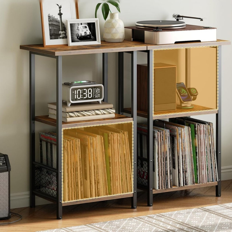 75.5 cm H Media Shelves