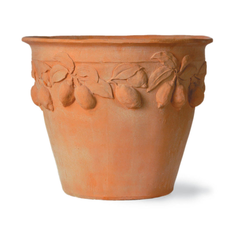 Zachariah Fiberglass Cachepot, Extra Small