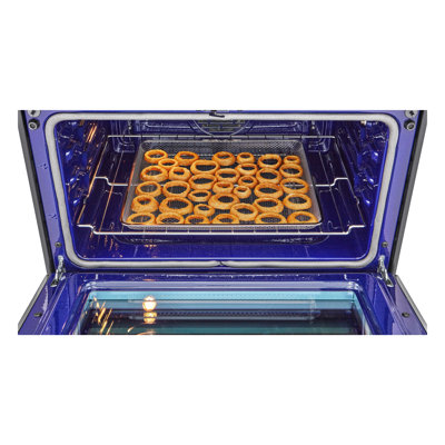 LG Smart Gas Double Oven Slide-in Range with InstaView®, ProBake® Convection, Air Fry, and Air Sous Vide, 6.9 cu. ft.