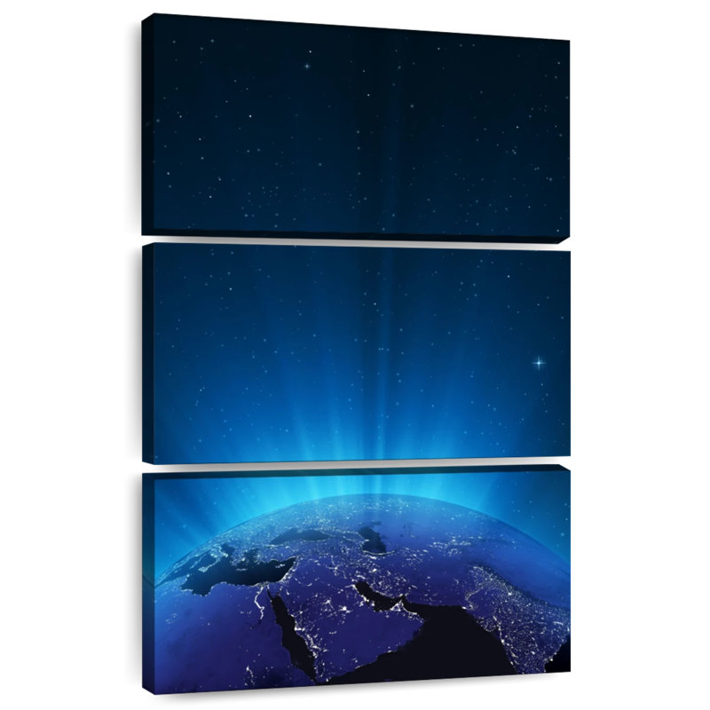 Oberle Glowing Earth, 38" H x 24" W