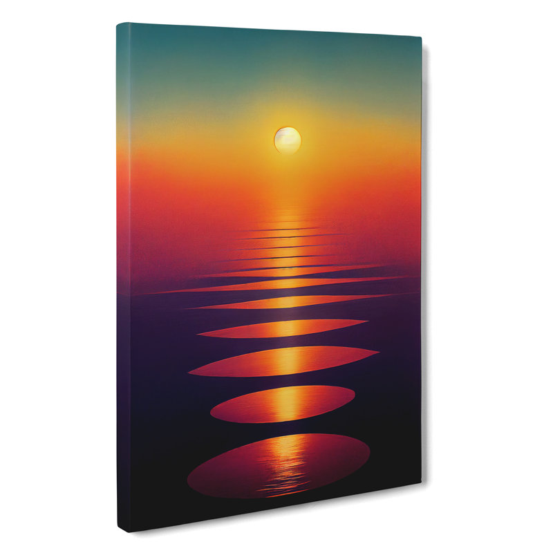 Epic Sunset View - Wrapped Canvas, 60cm H x 40cm W x 3cm D