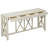 60''Acacia Veneer Console Table With 4 Spacious Drawers, Modern Crisscross Design Entryway Table With Open Bottom Storage,Farmhouse Sofa Table For Living Room,Kitchen,Dining Room,Hallway-1153253576