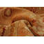 Tapis de bois one-of-kind-noué la 2010 ushak cuivre/crème/cuivre foncé 8 pi 2 po x 9 pi en laine de 10 po Vuslat