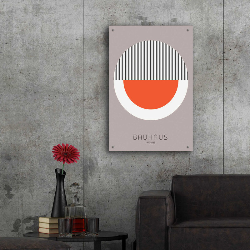 Bauhaus 9 par - impression sans cadre, L 24 po x H 36 po