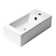 Alfi Brand 10'' White Porcelain Rectangular Bathroom Sink with Overflow