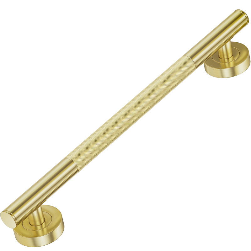 Barre d'appui moletée 18 po Bath Safety, 18" L, Gold