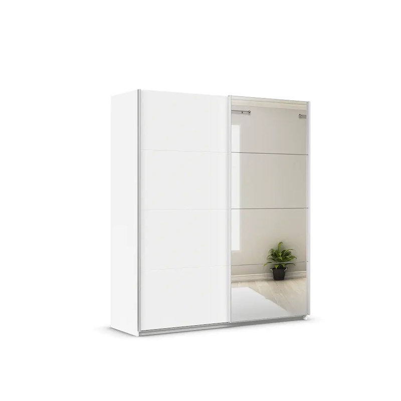 Caracas 3 Door Wardrobe, Basic, 210cm H x 181cm W x 62cm D