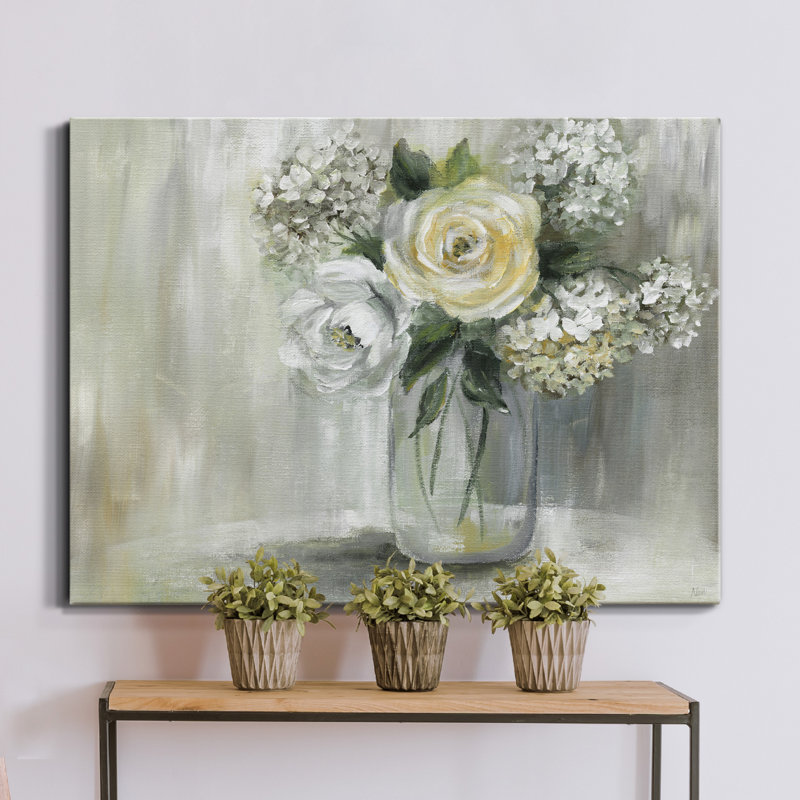 «Summer Nuance II» par J Paul - reproduction sur toile tendue, H 48 po x l 36 po x P 1 po