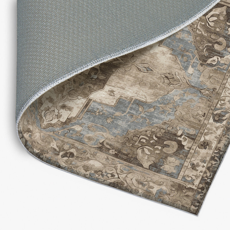 Tapis intérieur et extérieur Elegant Mosaic, Rectangle 1 pi 6 po x 2 pi 6 po