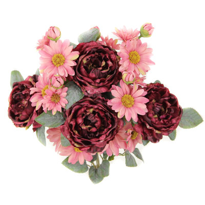 Marguerite et rose sauvage