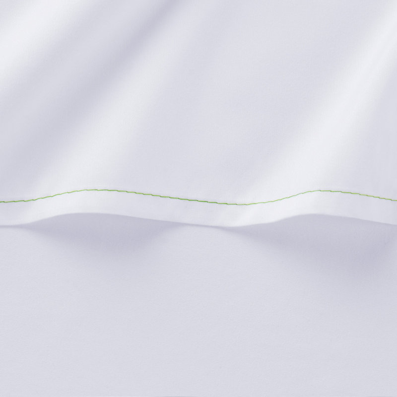 Arkwright Soft Cotton Blend 200 Thread Count Flat Sheets - Pack of 6, King Flat Sheet