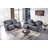 2-piece Upholstered Power Reclining Living Room Sofa Set(recliner Sofa And Recliner Loveseat)-2116710258