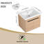 Meuble-lavabo simple 23,65 po avec plateau en résine Barwen