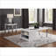 Table basse élégante en pin massif noir avec tablette inférieure - Rangement compact pour le salon