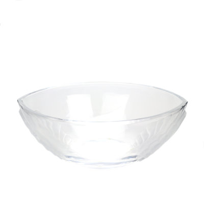 Victoria Glass Oval Decorative Bowl in Clear -  Murano Art Collection, 41-1200