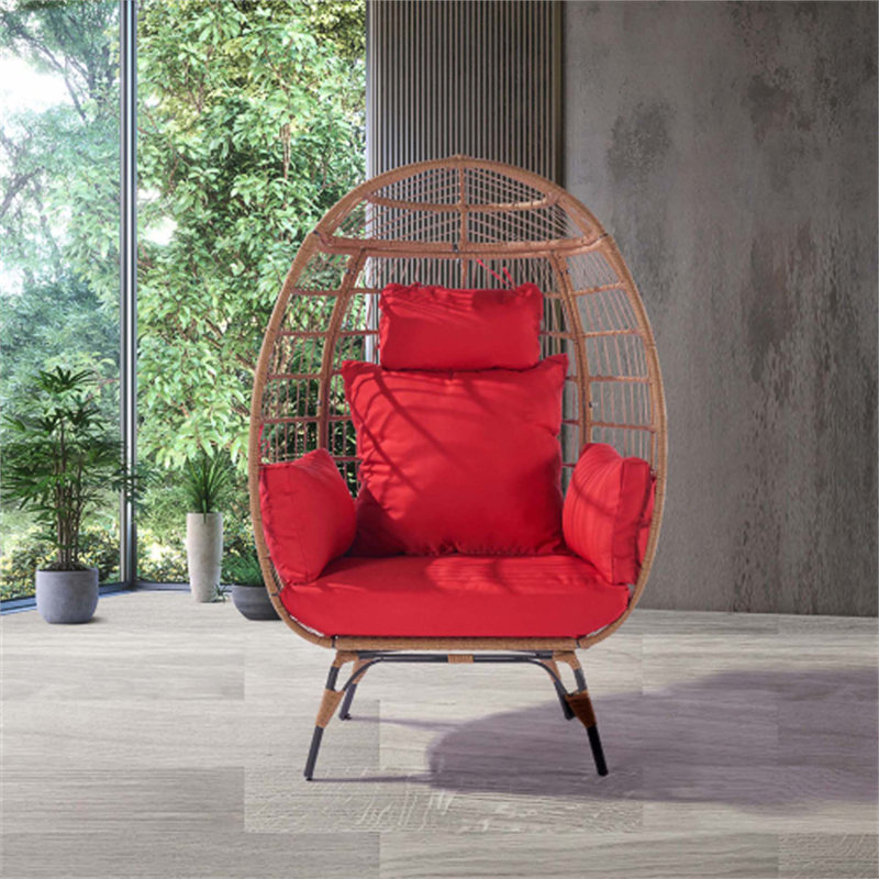 Balancelle avec support, Rouge