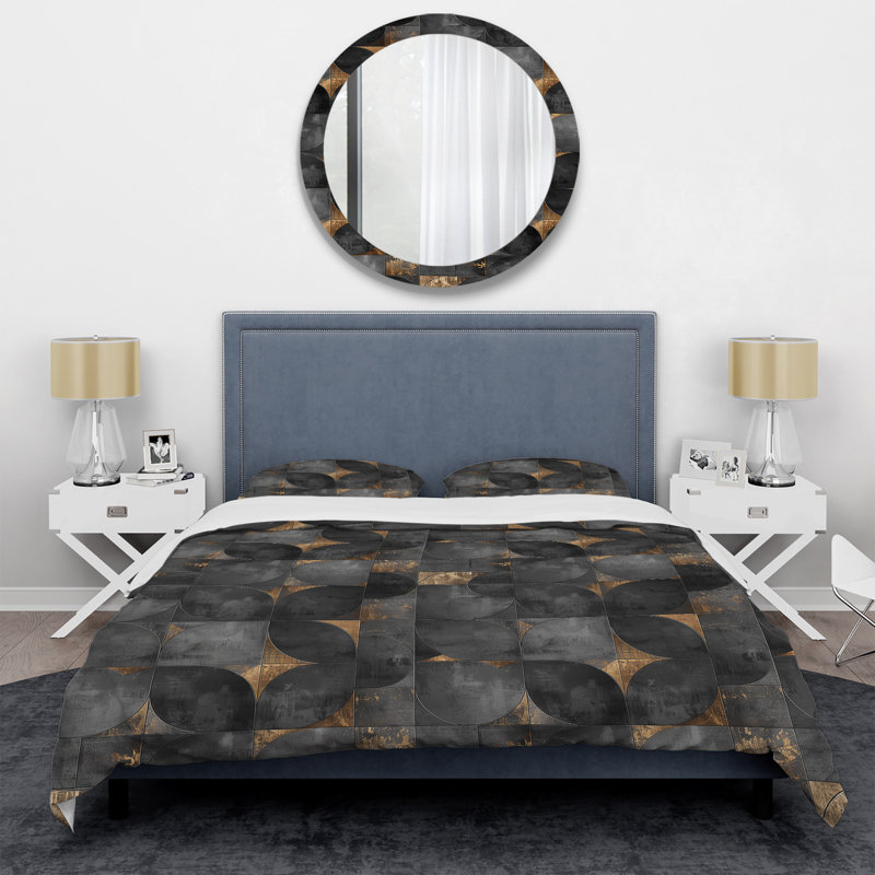 Ensemble de housse de couette Glam, Housse de couette très grand + 2 taies décorativ