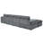 Grand modulaire réversible avec repose-pieds Tondreau Massasoit-237632850